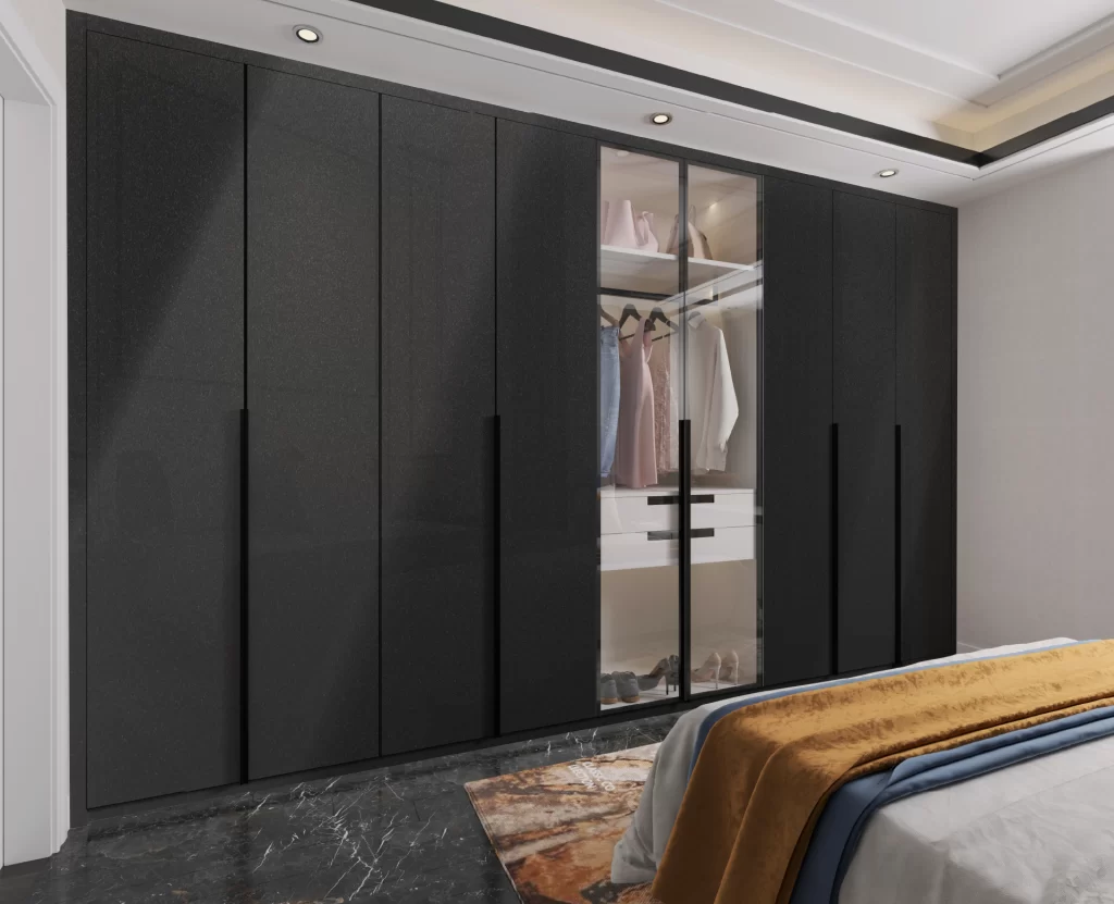 Decorlux_Tableros_MDF_1800_Acrilico_High_Gloss_Alto_Brillo_Negro_Metalizado_Closet