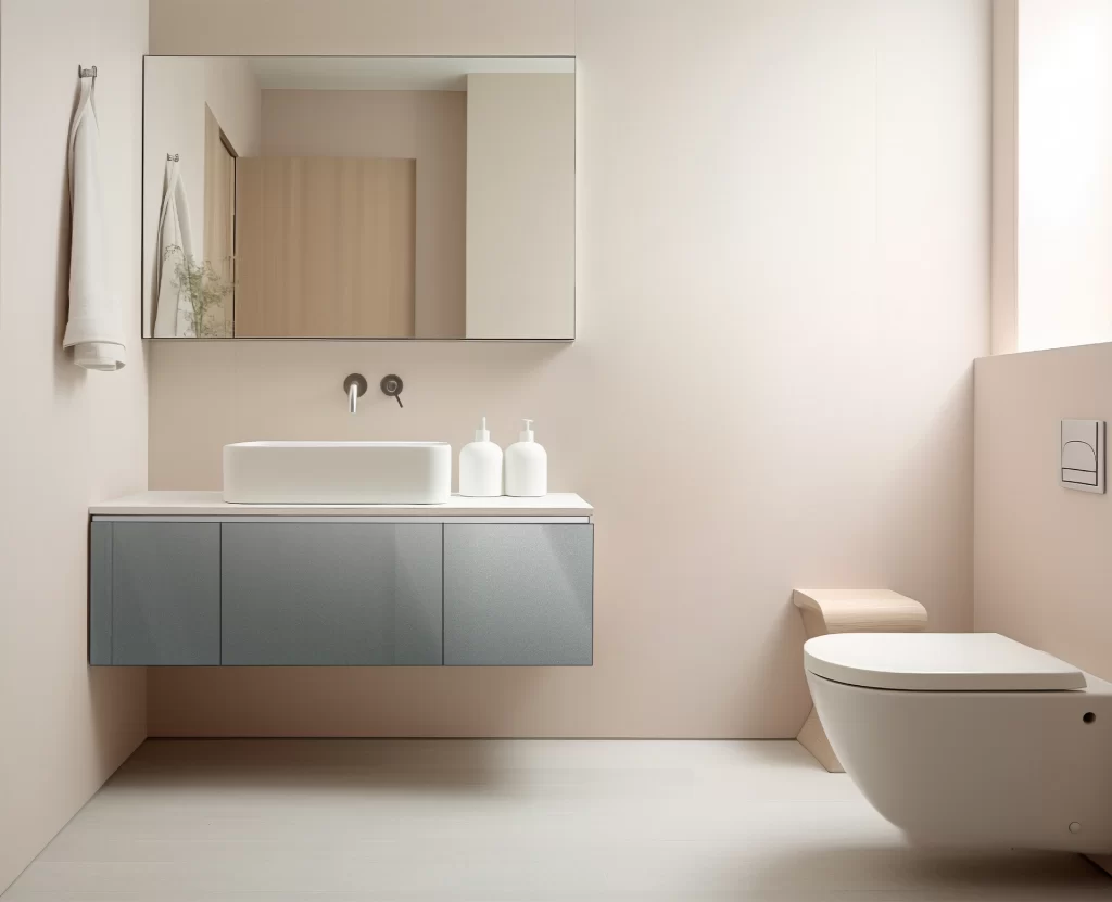 Decorlux_Tableros_MDF_1800_Acrilico_High_Gloss_Alto_Brillo_Silver_Metallic_Claro_Baño