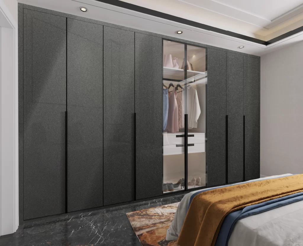 Decorlux_Tableros_MDF_1800_Acrilico_High_Gloss_Alto_Brillo_Silver_Metallic_Oscuro_Closet