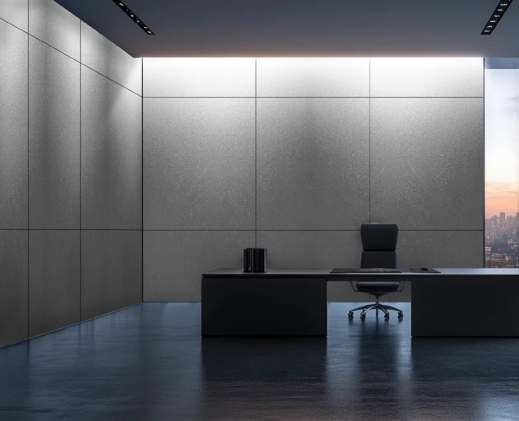 Decorlux_Tableros_MDF_1800_Acrilico_High_Gloss_Alto_Brillo_grey_Metallic_Oficina