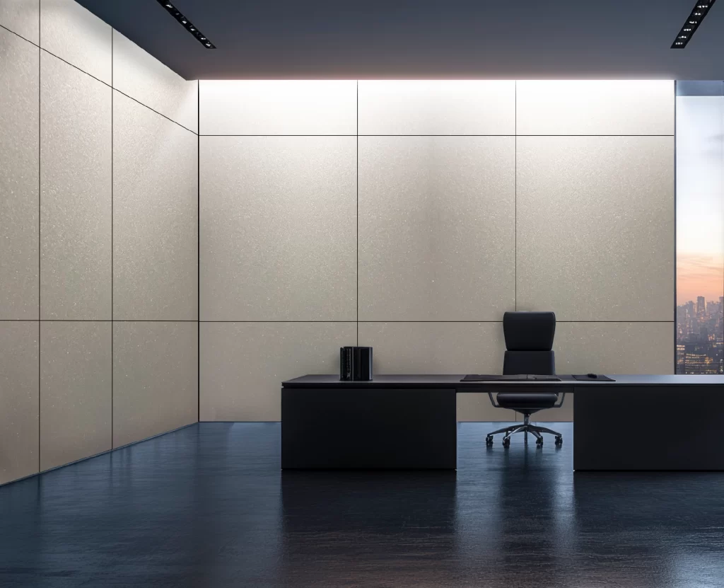 Decorlux_Tableros_MDF_1800__Acrilico_Top_Matt_Mate_Beige_Metallic_Oficina