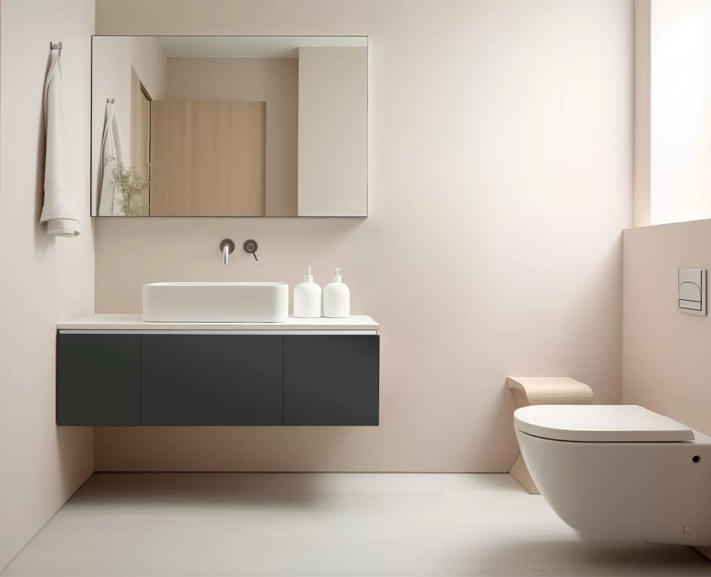 Decorlux_Tableros_MDF_1800__Acrilico_Top_Matt_Mate_Dark_Grey_Baño