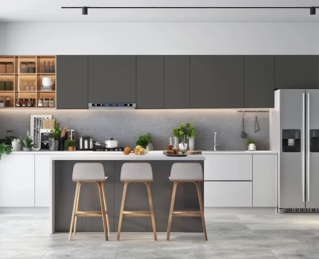 Decorlux_Tableros_MDF_1800__Acrilico_Top_Matt_Mate_Grey_Cocina