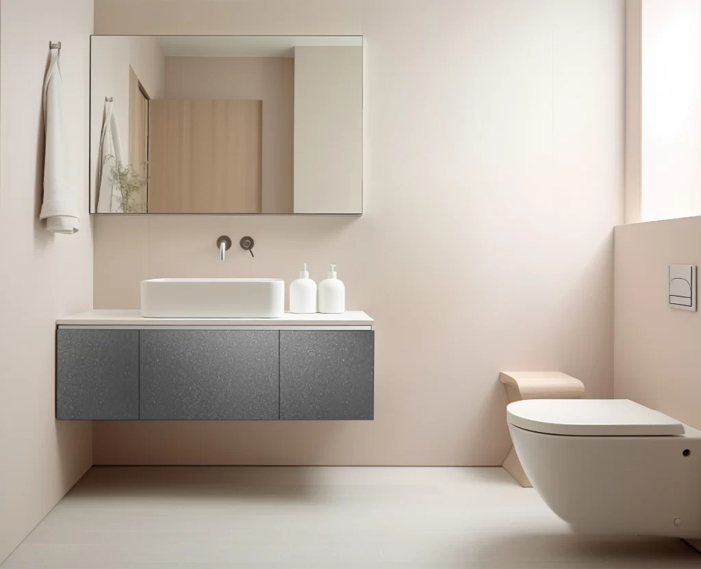 Decorlux_Tableros_MDF_1800__Acrilico_Top_Matt_Mate_Grey_MetallicBaño