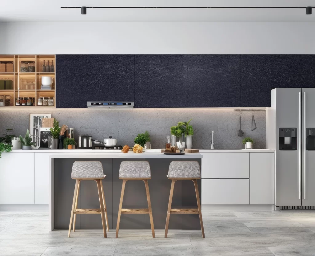Decorlux_Tableros_MDF_PP_Indigo_Blue_Tex_Cocina