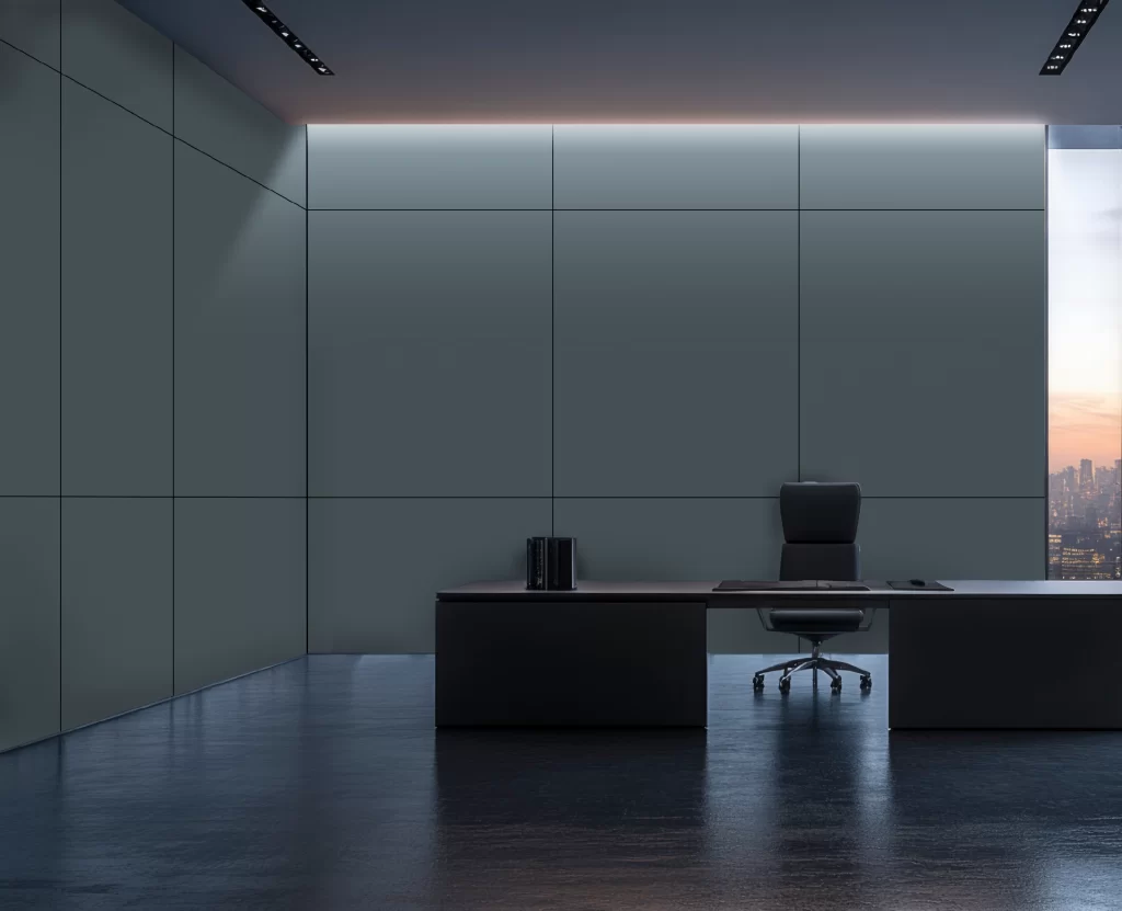 Decorlux_Tableros_MDF_PP_Slate_Green_Oficina