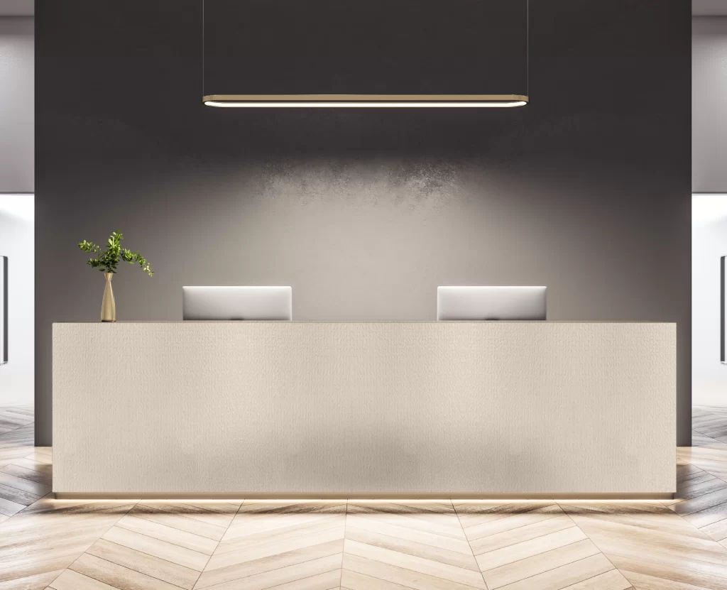 Decorlux_Tableros_MDF_PP_Tesuto_Sand_Recepcion